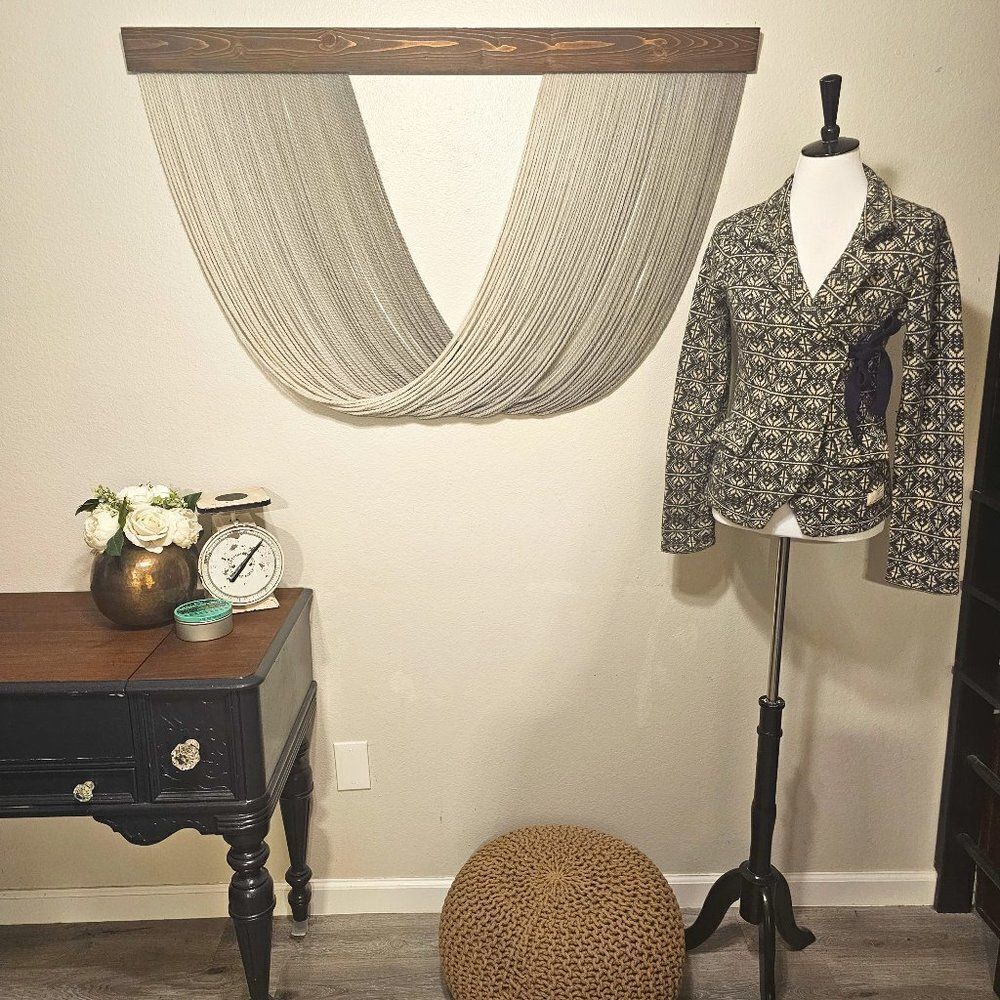 Anthropologie-Odd Molly Woven Wool Blazer Sz 2 (US-M)